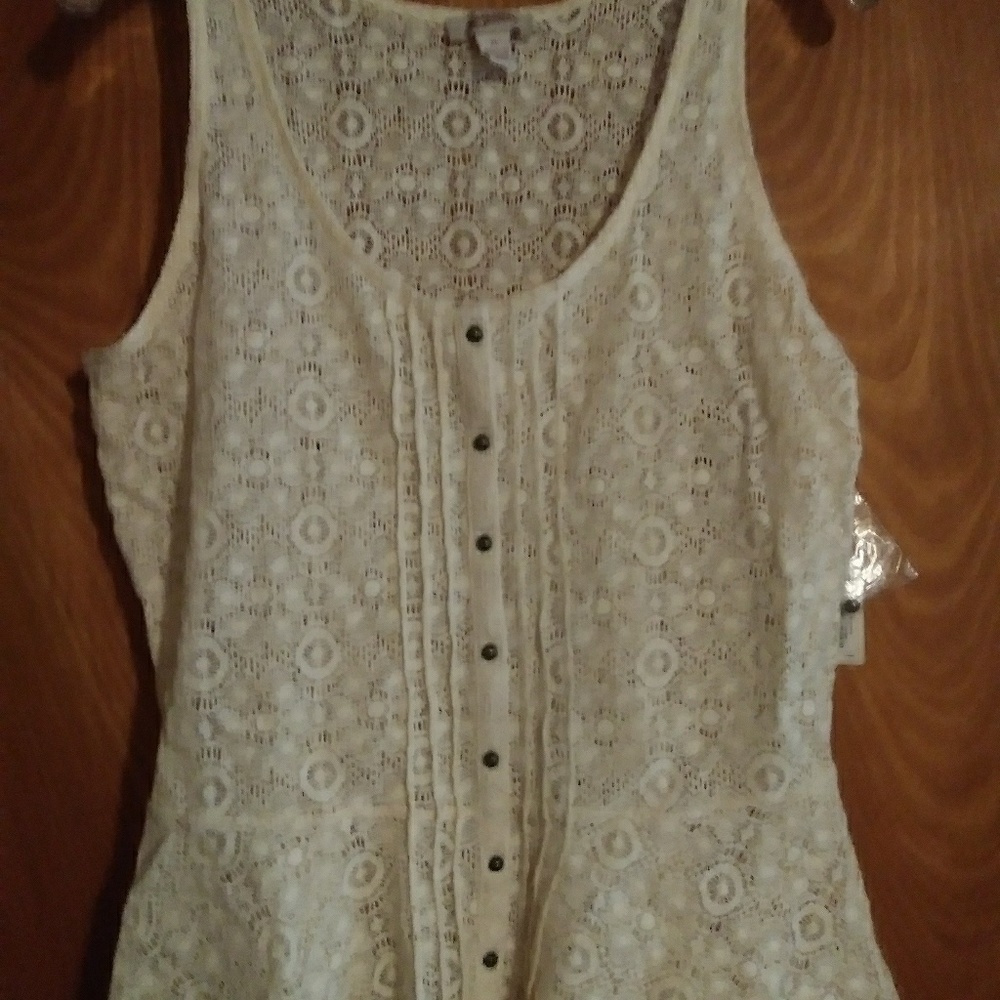 Arizona Jean Co. Lace Top